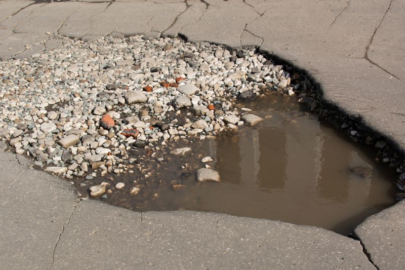 Gravel Pothole Filling