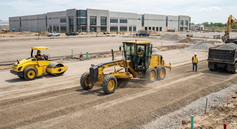 Parking Lot Gravel Repair in Lawrenceville, GA