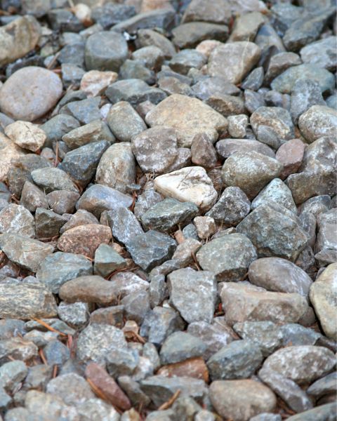 Driveway Rock Laying